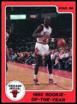 6 Michael Jordan 1985 Rookie of Year